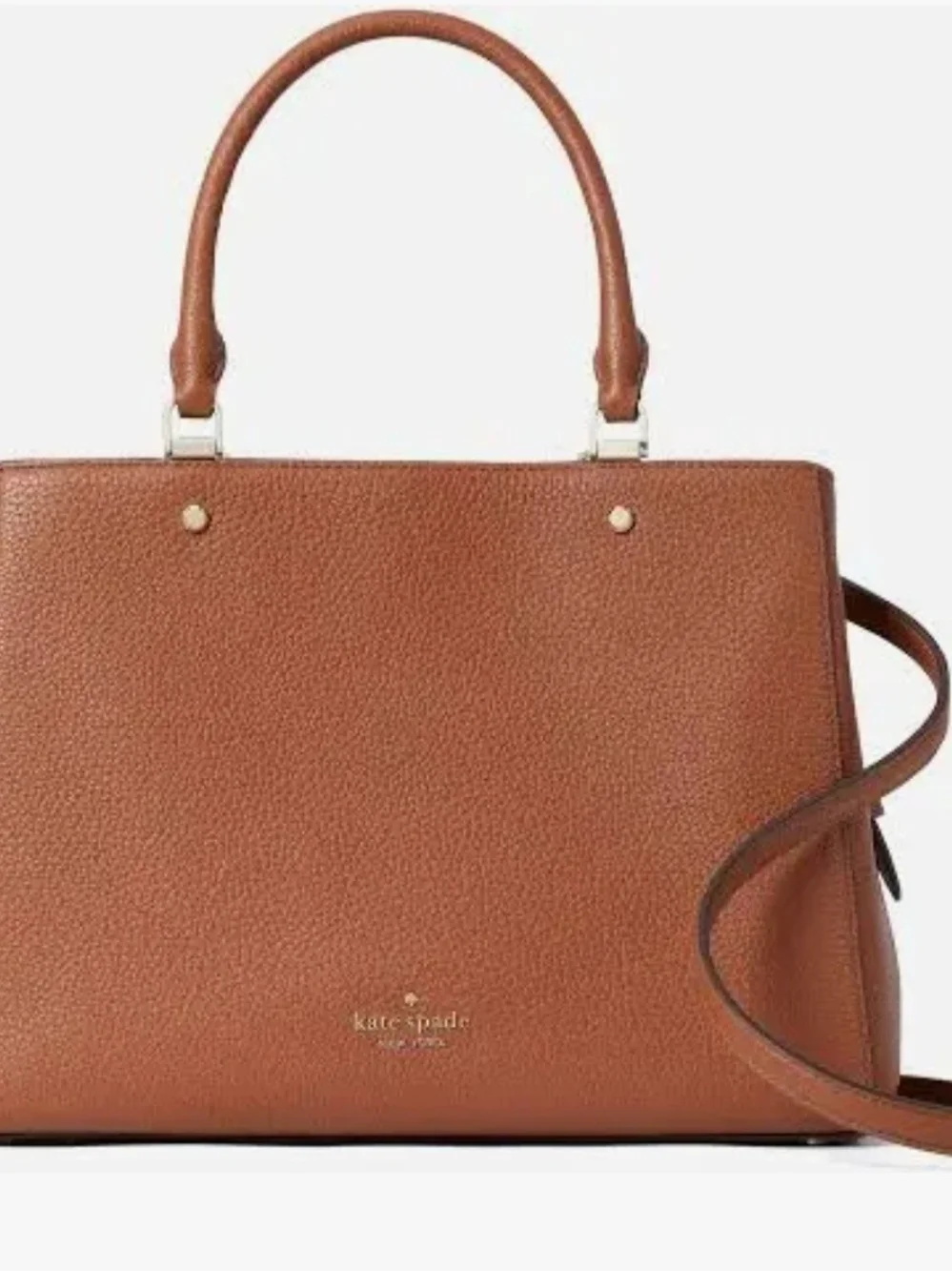 Kate Spade Leila Medium Triple Compartment Satchel/Crossbody